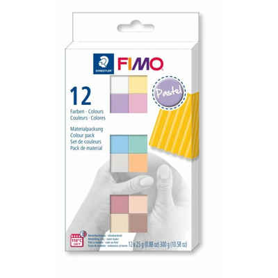 STAEDTLER Knete »FIMO soft Pastell Colours 12 Stück« (Packung)