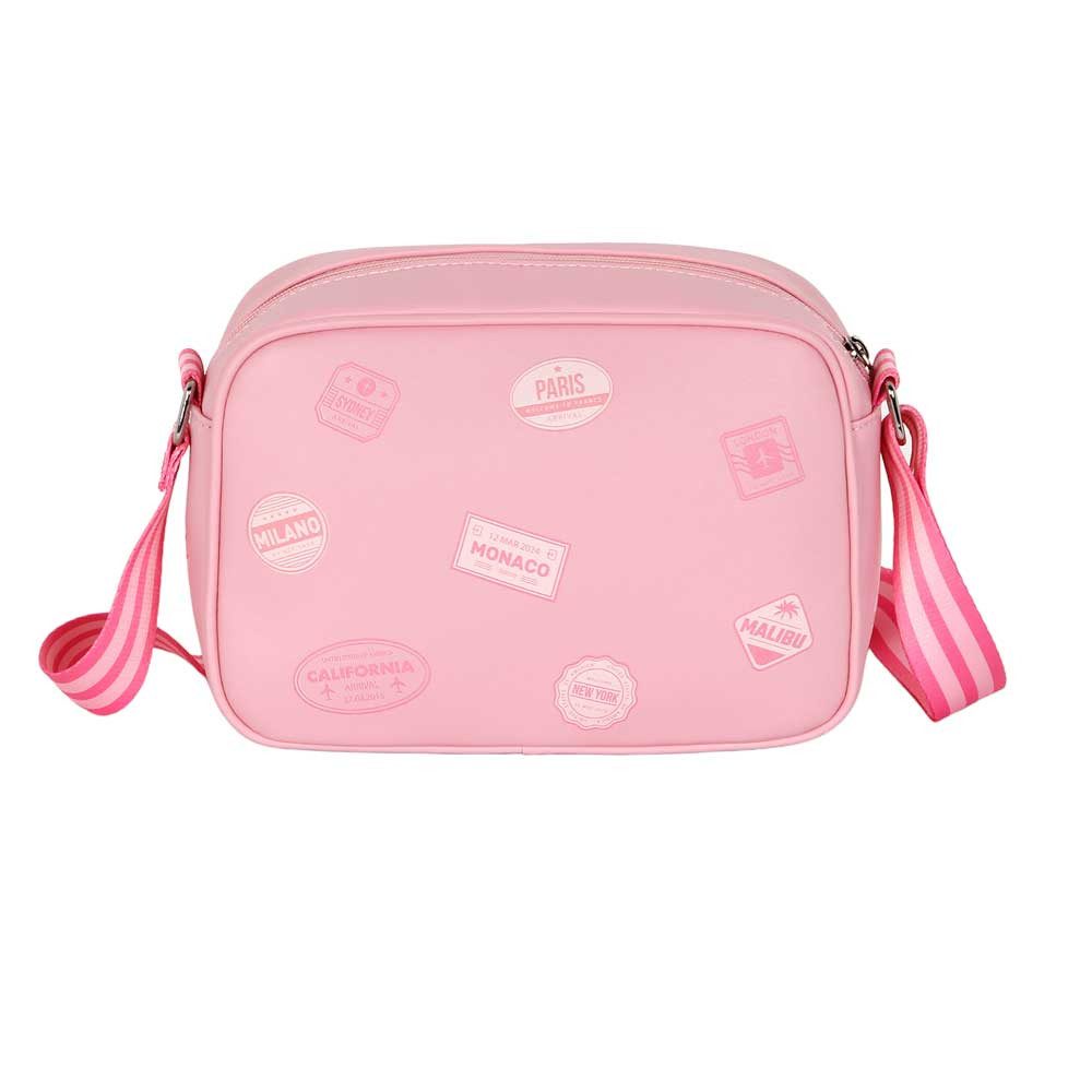 Karactermania Umhängetasche Barbie Travel Fashion kleine Schultertasche Citytasche Tasche Girly, Verstellbare Schulterriemen