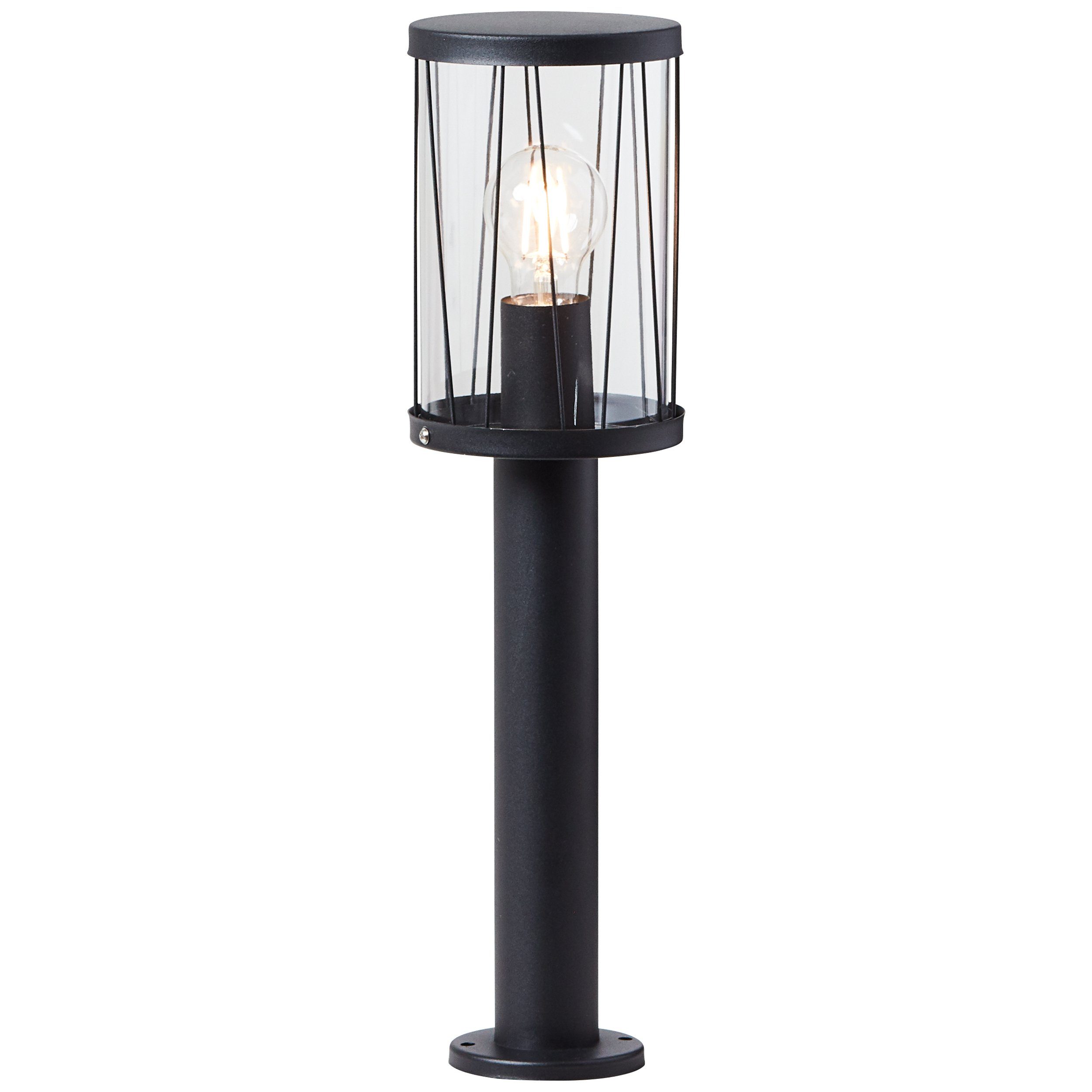 Leuchtmittel, Außen-Stehlampe, cm, Sockellampe, ohne 50 Ø IP44 Lightbox E27, Höhe, 40 Außen W, cm 13 max.