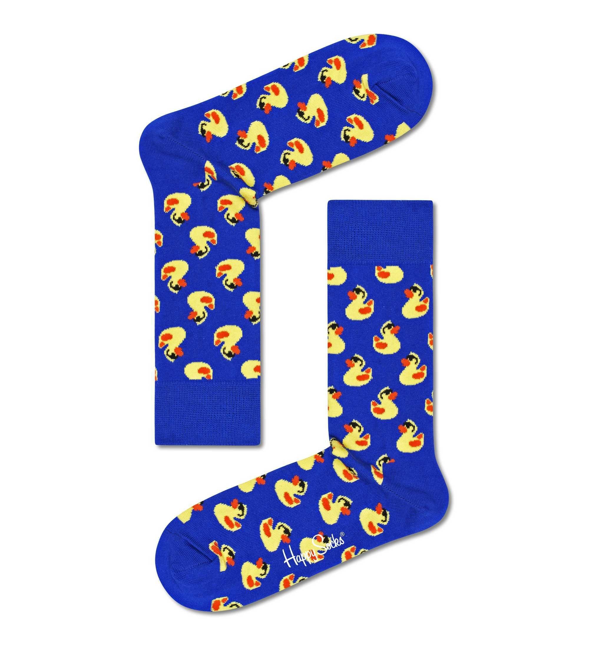 Happy Socks Kurzsocken Unisex Pack Favourite Blues My Socken, 4er Geschenkbox