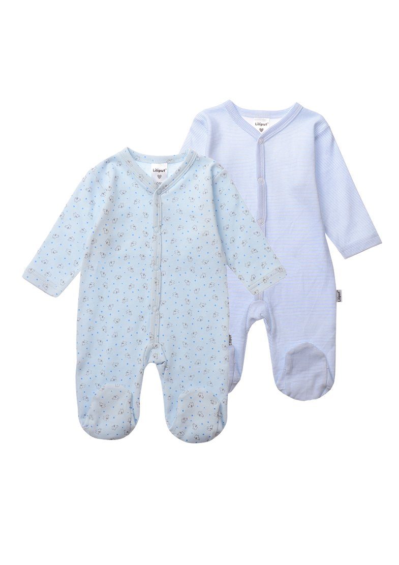 Liliput Strampler 2er-Pack mit niedlichen Motiven, Süßer Schlafoverall im  praktischen 2er-Pack von Liliput | Overalls