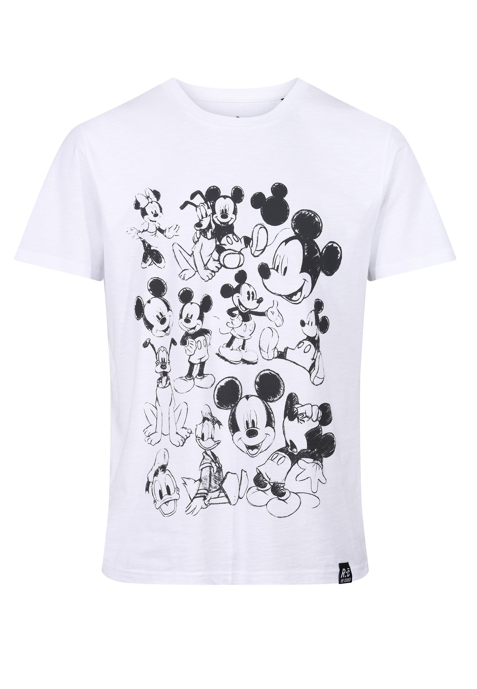 Recovered T-Shirt Disney Mickey and Friends günstig online kaufen