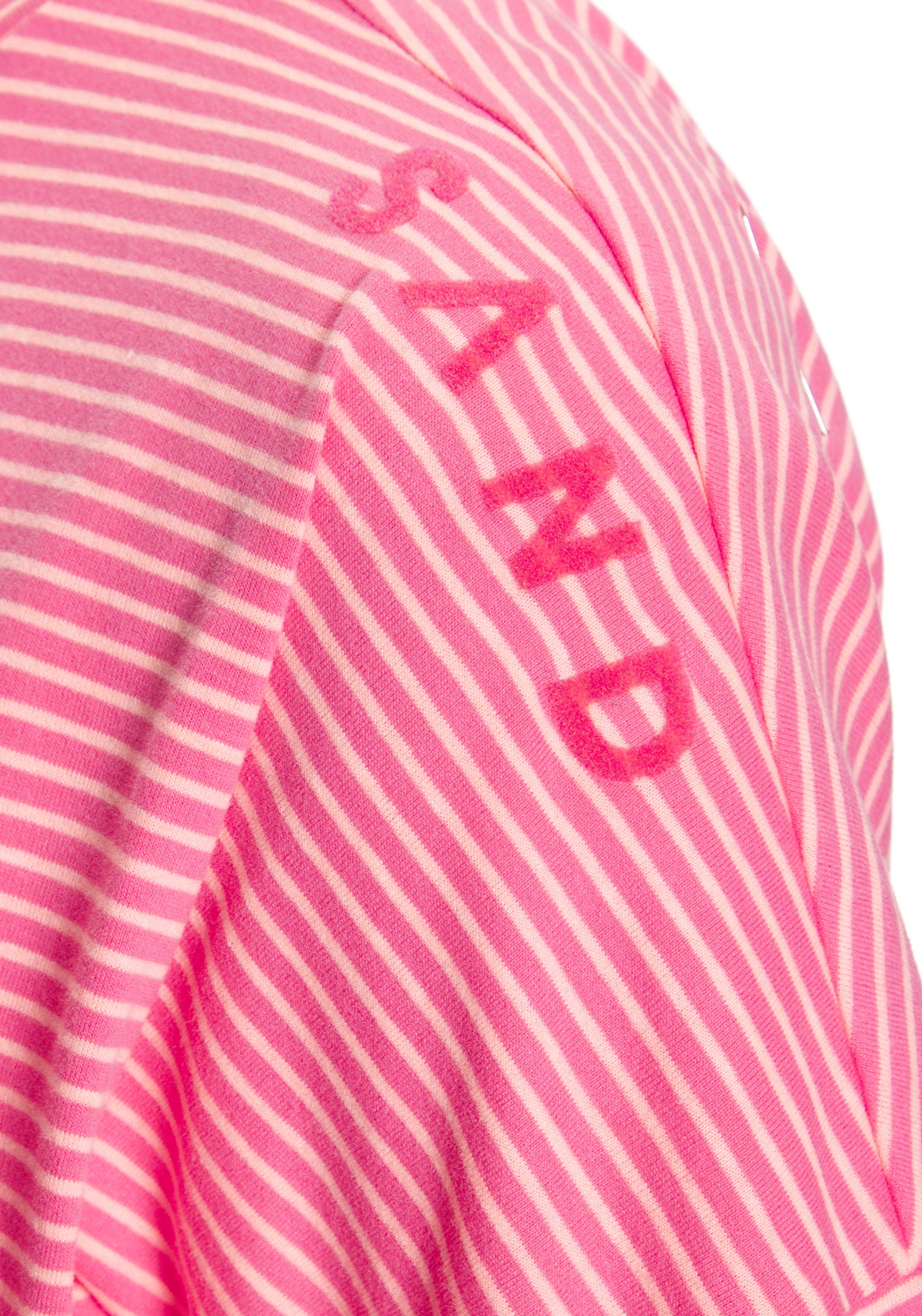 Elbsand 3/4-Arm-Shirt Veera mit Logoprint und überschnittenen Schultern, lässiges Shirt – Bild 5 von 5