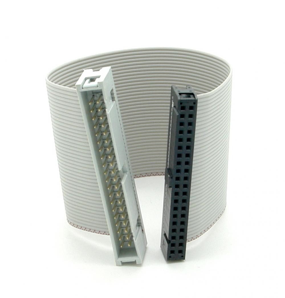 GPIO Extension / Verlängerungskabel, 40 Pin, für Raspberry Pi, grau - Elektro-Kabel