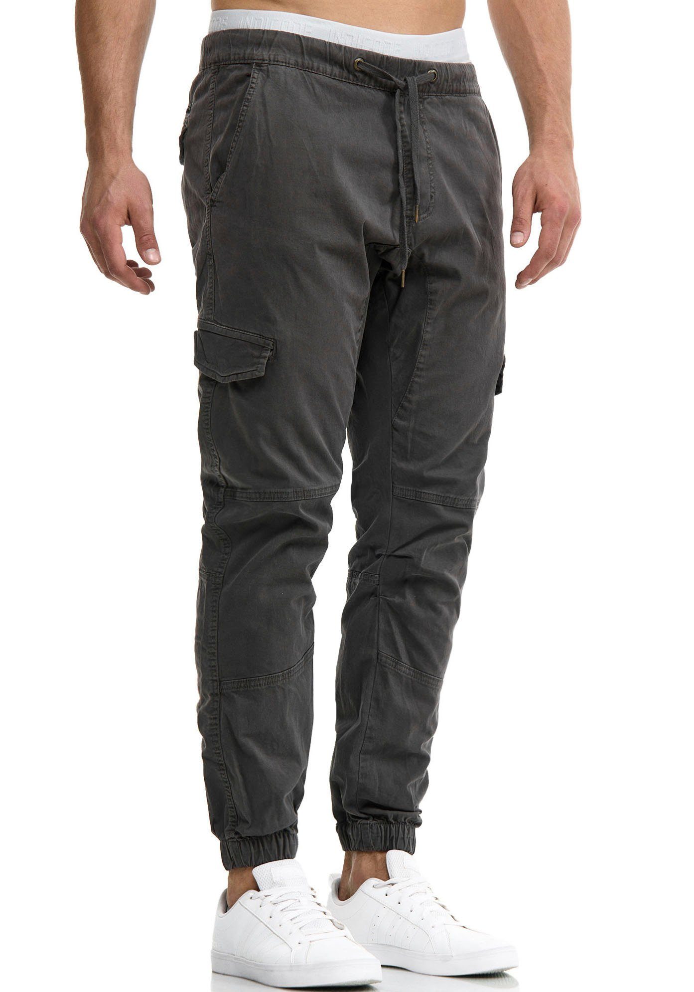Indicode Cargohose INLevi mit seitlichen Cargotaschen günstig online kaufen