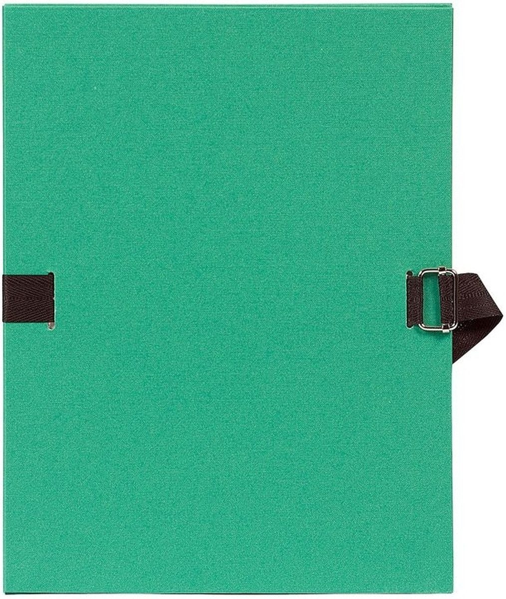 Fächermappe Dokumentenmappe A4 120mm mit dehnbarem Rücken hellgrün