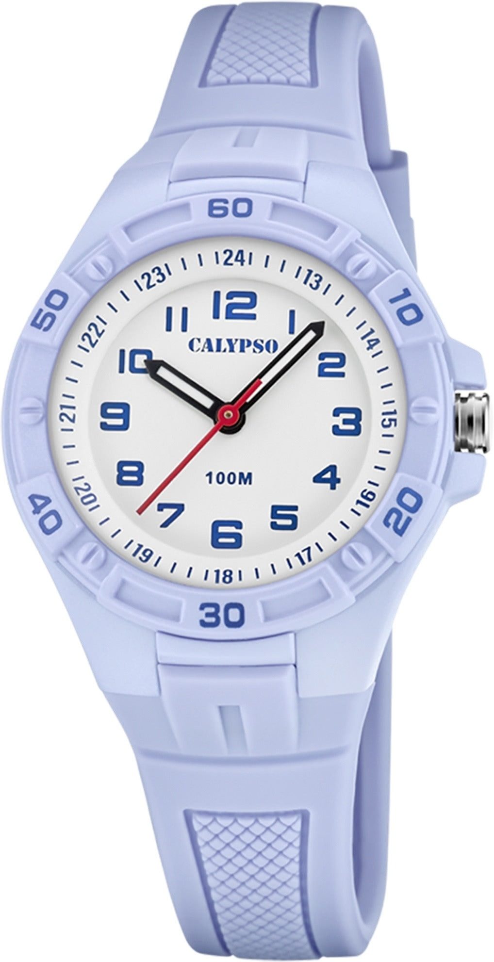 Quarzuhr Calypso Jugenduhr Silikon blau Calypso