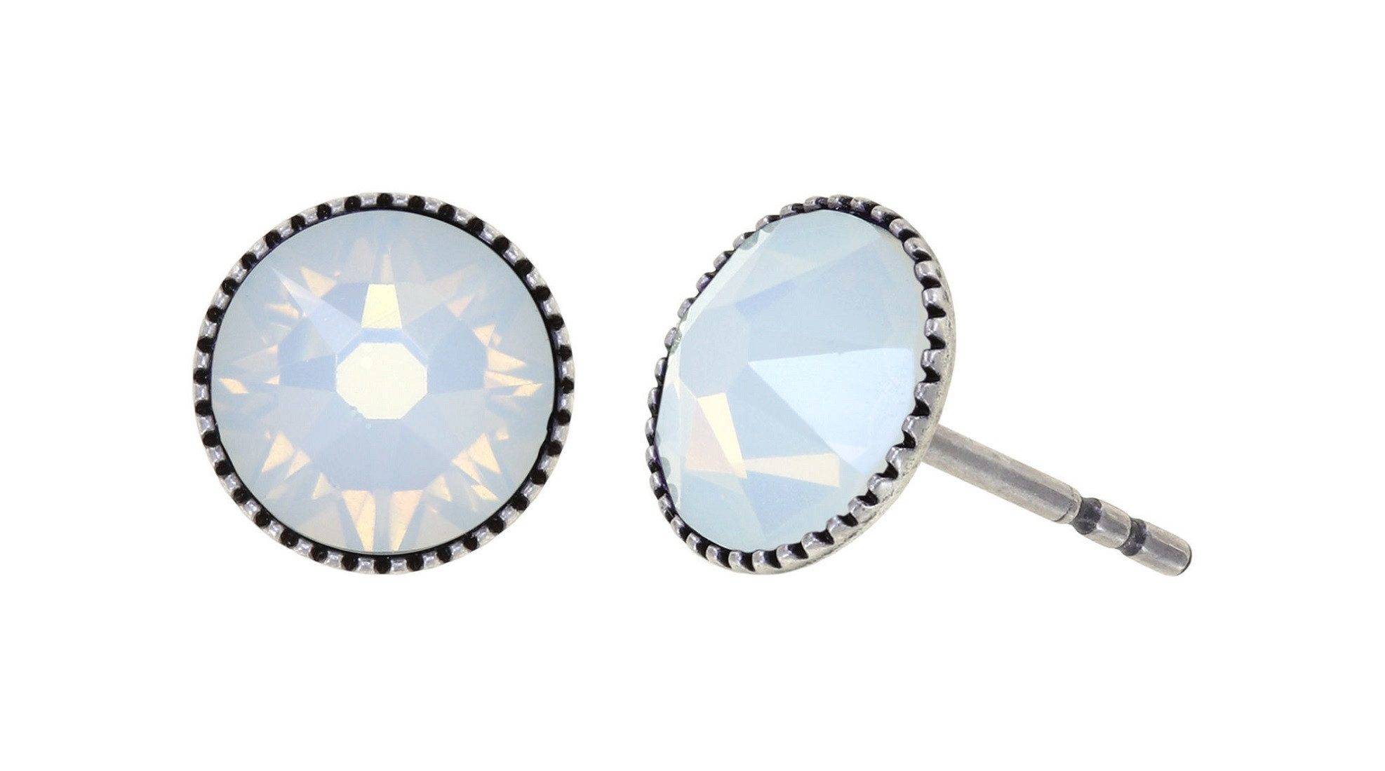 KONPLOTT Paar Ohrstecker Konplott: Ohrstecker Black Jack big - basics