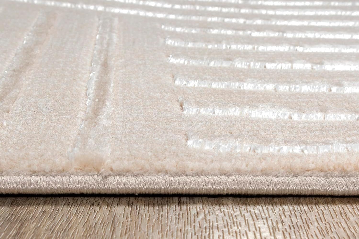 the carpet Teppich Knight, rechteckig, Höhe: 12 mm, moderner Wohnzimmer Teppich elegant glänzender Flor