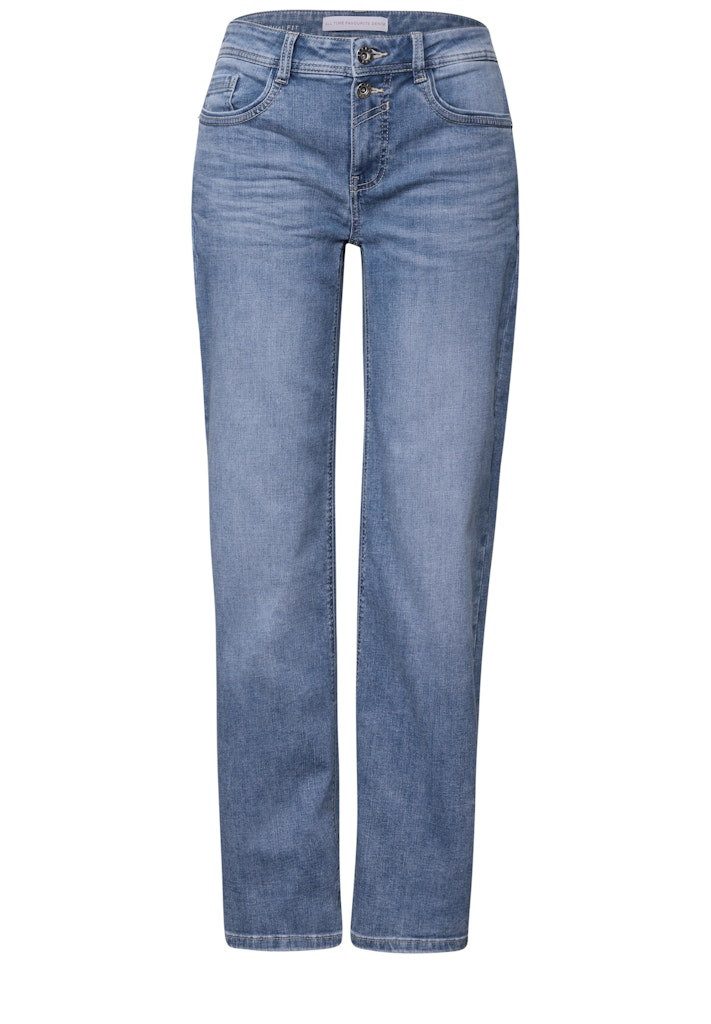 STREET ONE Bequeme Jeans STREET ONE / Da.Jeans / Style QR Denim-Straight Le günstig online kaufen