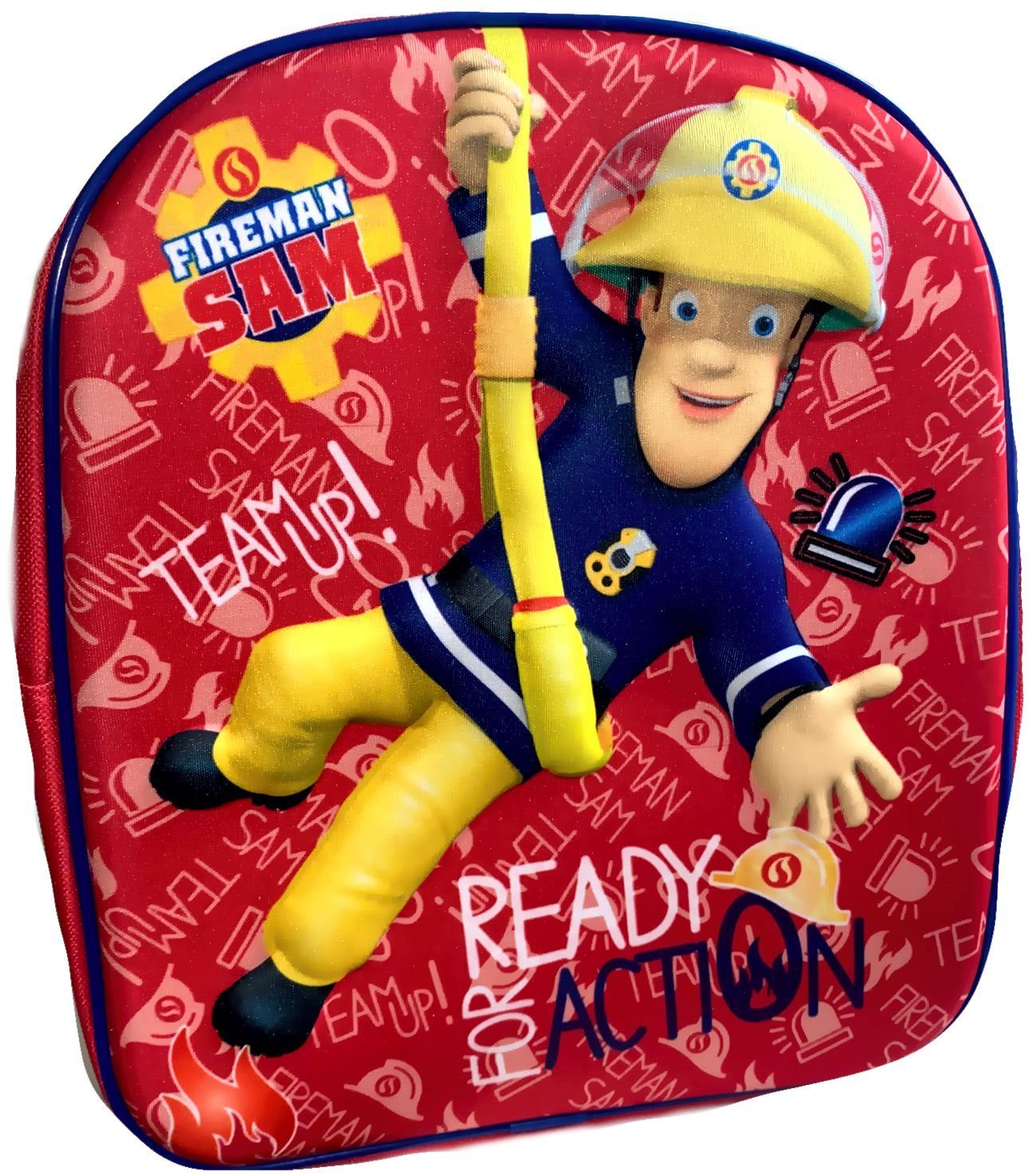 Feuerwehrmann Sam Kinderrucksack »FEIERWEHRMANN SAM Rucksack Jungen +  Mädchen Kinderrucksack für Sport, Schule, Kindergarten 3D« online kaufen |  OTTO