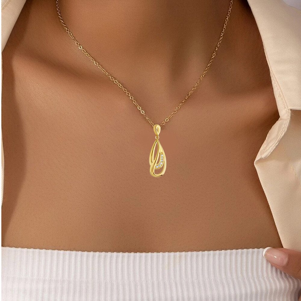 Limana Schmuckset 925 Silber gold vergoldet günstig online kaufen