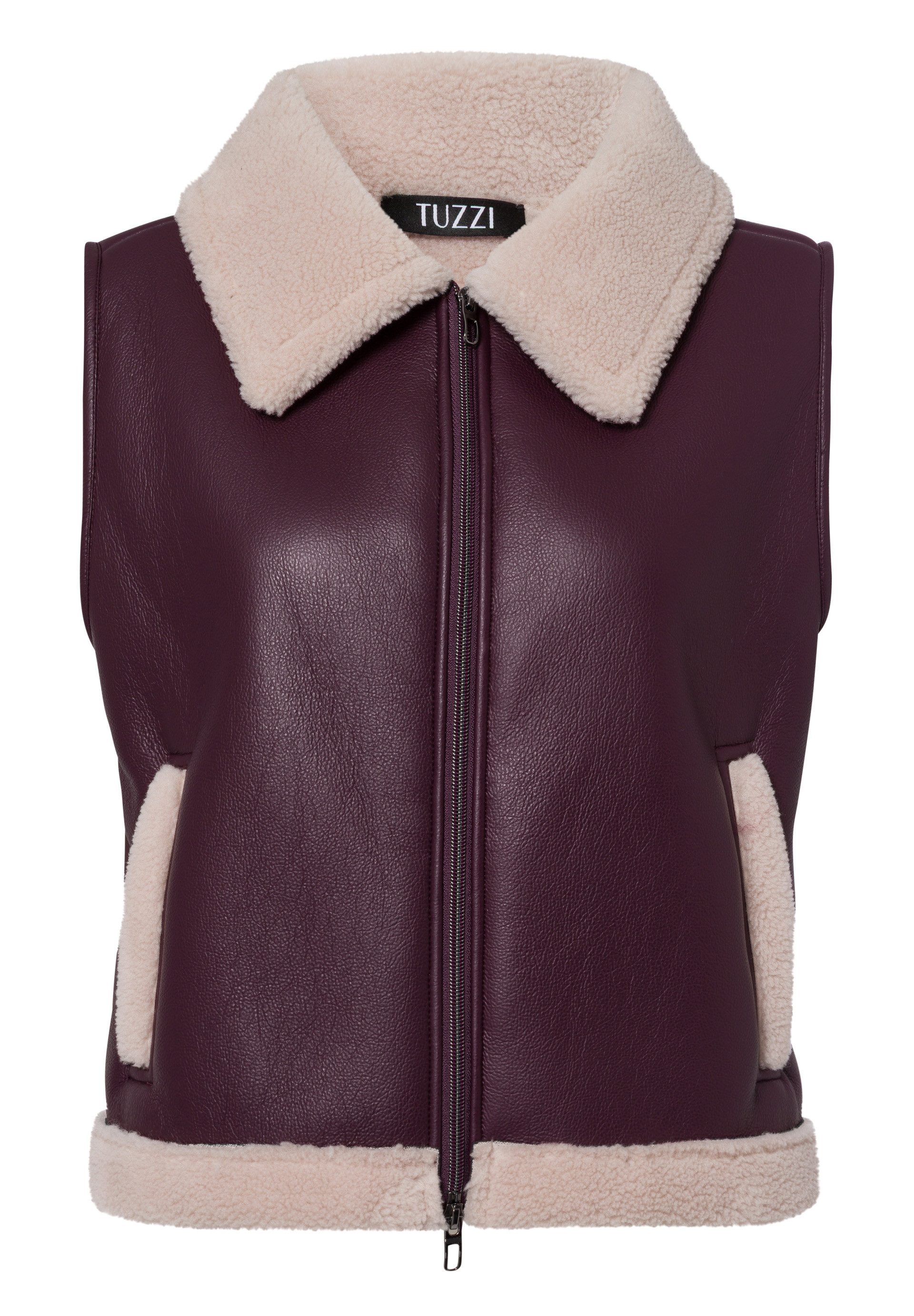 TUZZI Fellimitatweste mit Teddyfutter günstig online kaufen