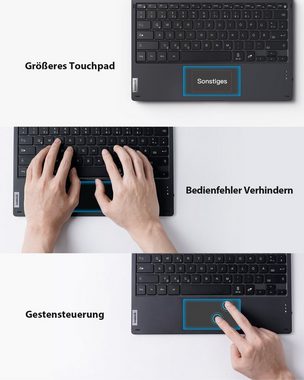 Inateck Tastatur für Surface Pro 7/7+/ 6/5/4 Tastatur mit Touchpad (Beleuchtete)