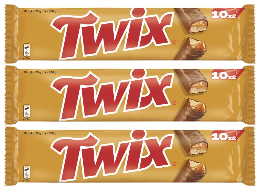 Twix Süßigkeit TWIX Original 3x 10x50g (1500g)