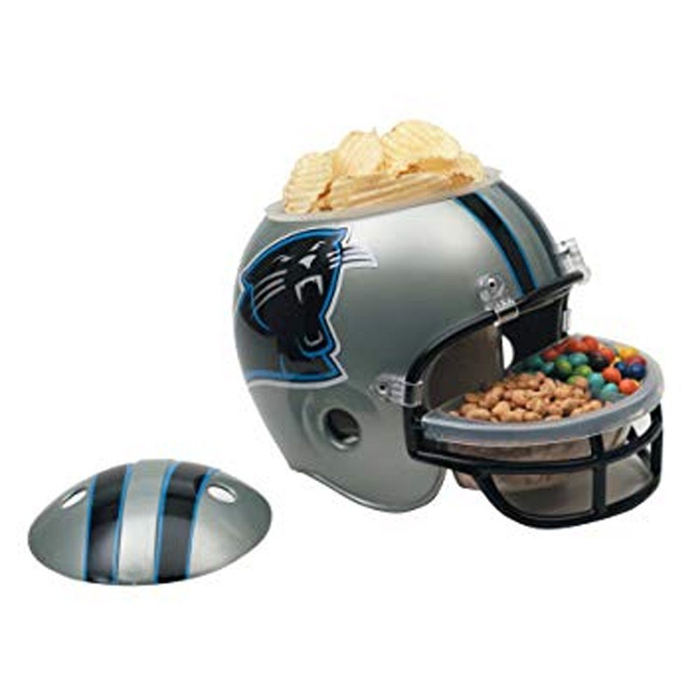 Carolina Panthers Snackschale Snack Helm, Kunststoff, original Größe