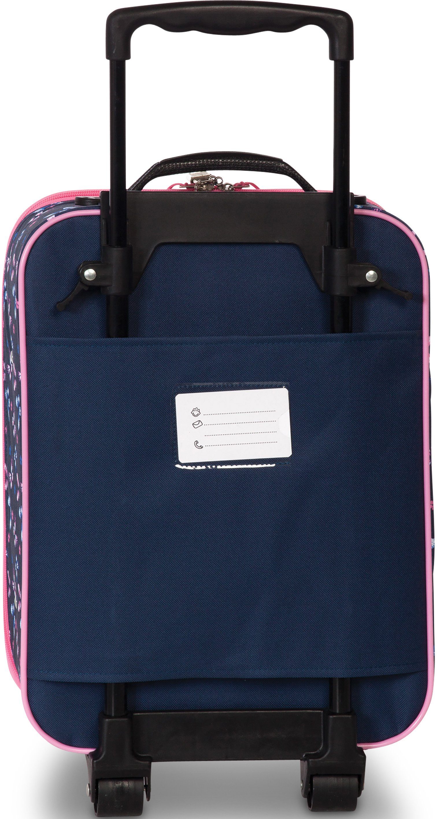 Kinderkoffer fabrizio® blau/rosa Kindertrolley,