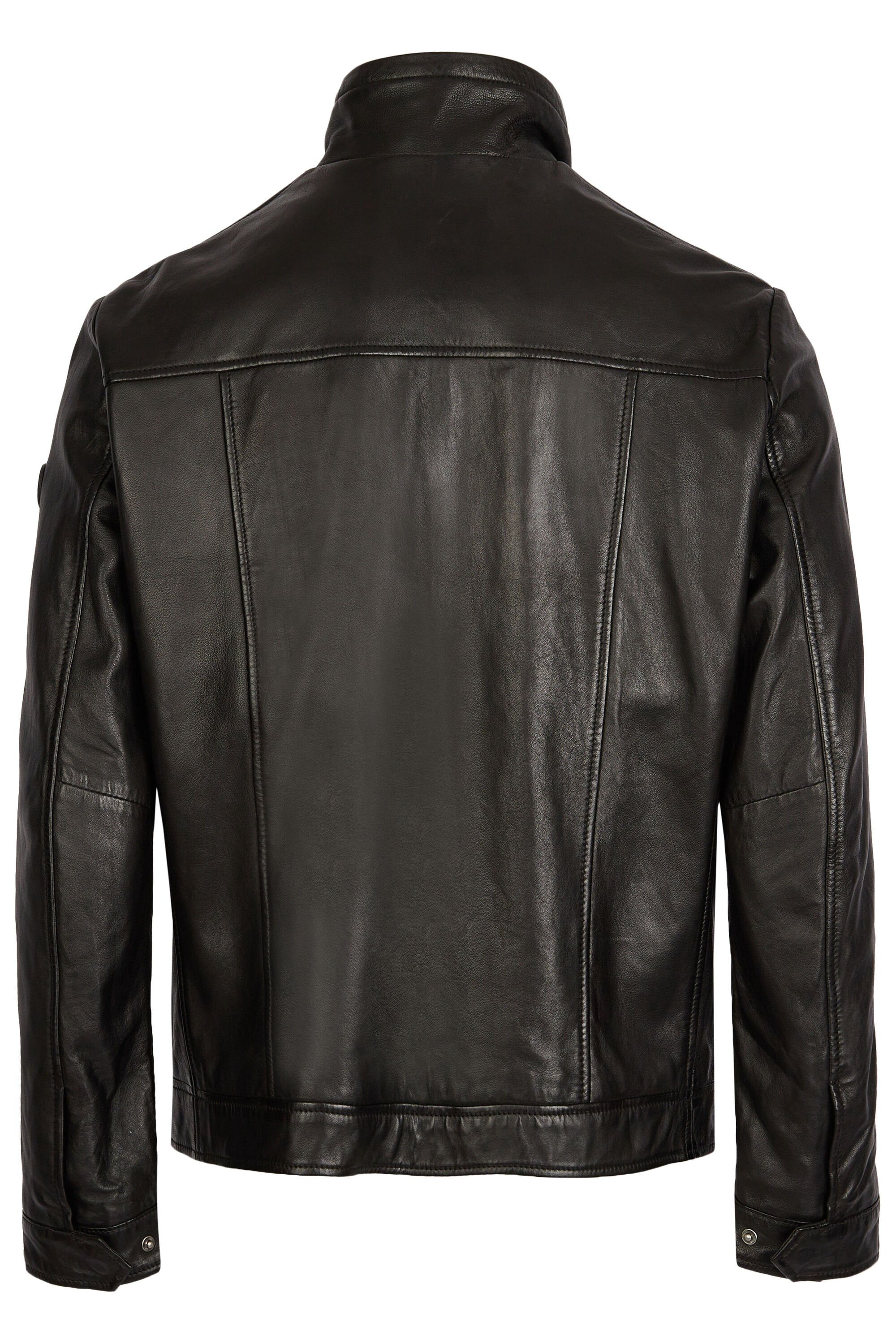bugatti Lederjacke BUMATTI (1-St) aus hochwertigem Leder