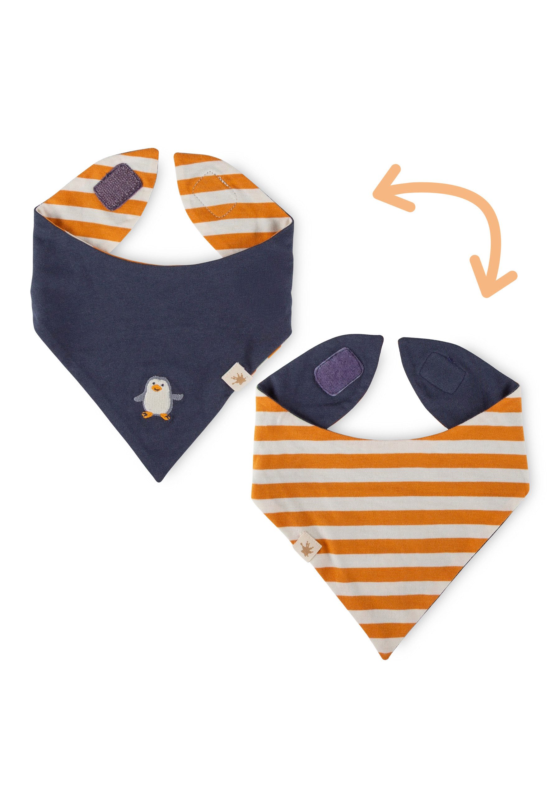 Sigikid Halstuch Wendehalstuch Polar Friends für Babys Jungen, (1-St)
