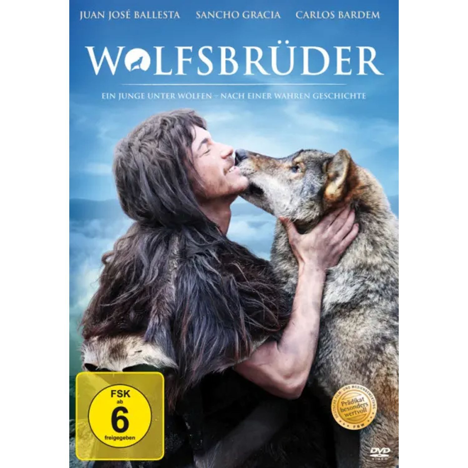 DVD Wolfsbrüder - Ein Junge unter Wölfen,1 DVD
