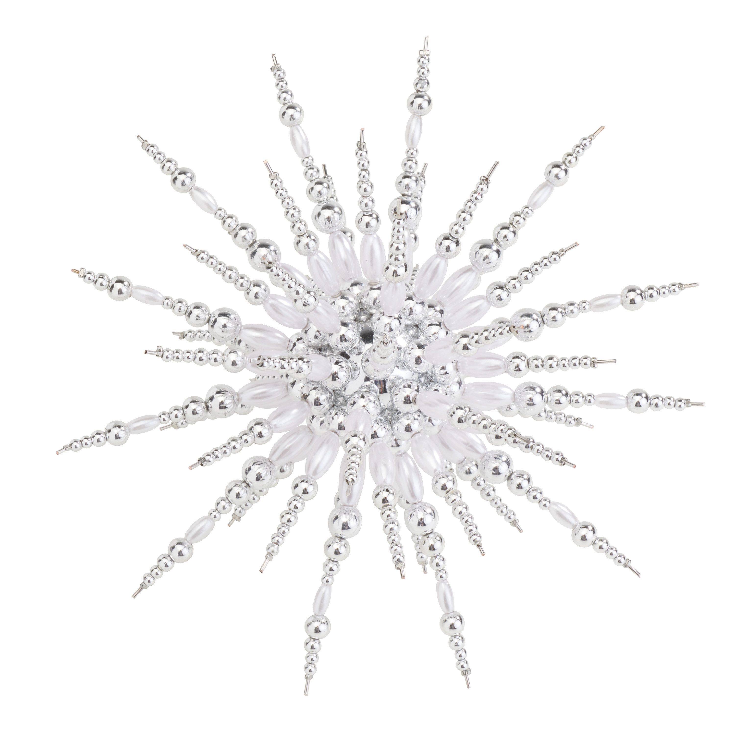 Zauberperle Ремесленные бусы Бисерstern-Komplettset Silverstar, Ø 15cm