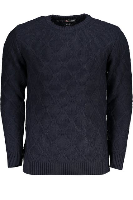 U.S. GRAND POLO Strickpullover Herren Pullover Blau mit Rautenmuster und Ru günstig online kaufen