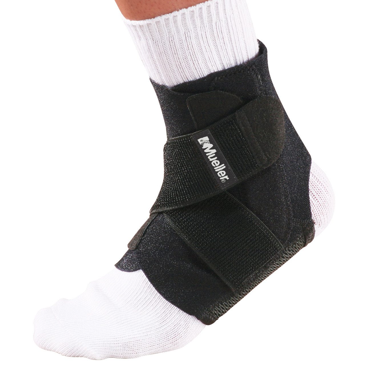 Mueller Sports Medicine Fußgelenkbandage Mueller Einstellbarer Fußgelenkschutz