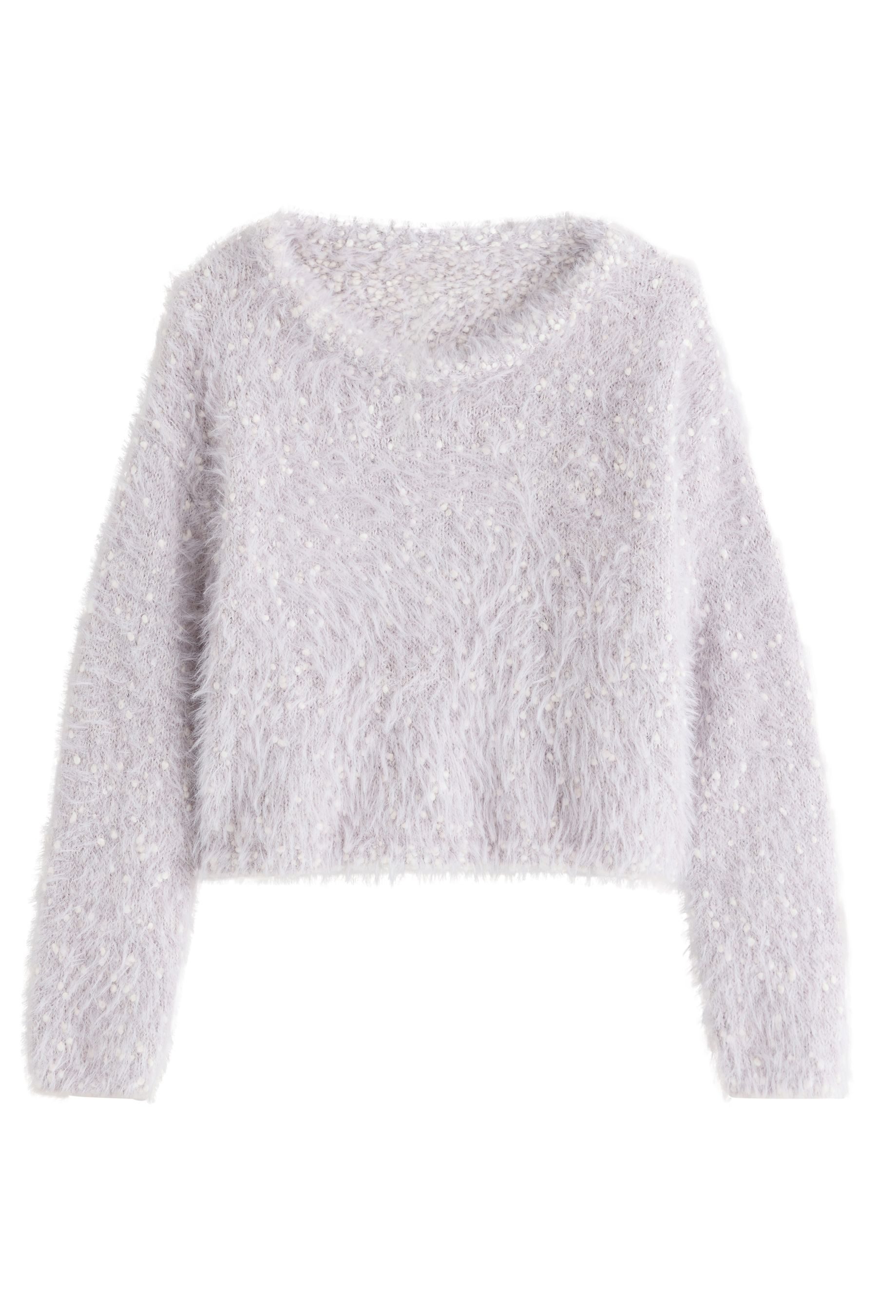 Strickpullover Flauschiger Pullover