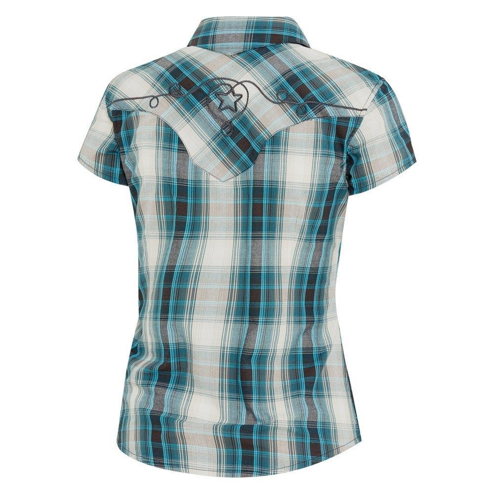 Stars & Stripes Kurzarmbluse Westernbluse Josie günstig online kaufen