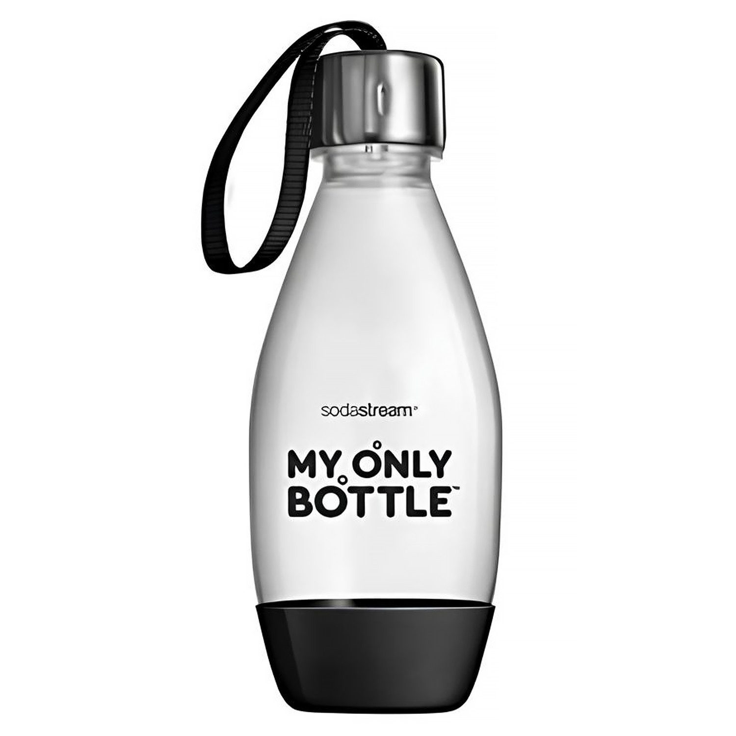 SodaStream Wassersprudler Flasche Trinkflasche 1748162310 Flasche, My Only Bottle Wasser schwarz 0,5L