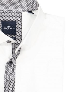 Engbers Langarmhemd Langarm-Hemd strukturiert