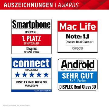 Displex Premium Set 4in1 für Apple iPhone 15 Pro Max, Displayschutzglas, Set, 4 Stück, Displayschutzfolie Schnellladegerät 20 W MagSafe USB-C zu USB-C-Kabel