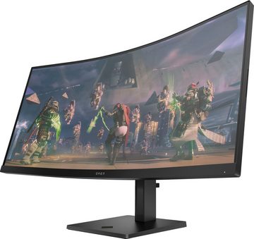 HP OMEN 34c (HSD-0159-A) Curved-Gaming-Monitor (86,4 cm/34 ", 3440 x 1440 px, WQHD, 1 ms Reaktionszeit, 165 Hz, VA LED)