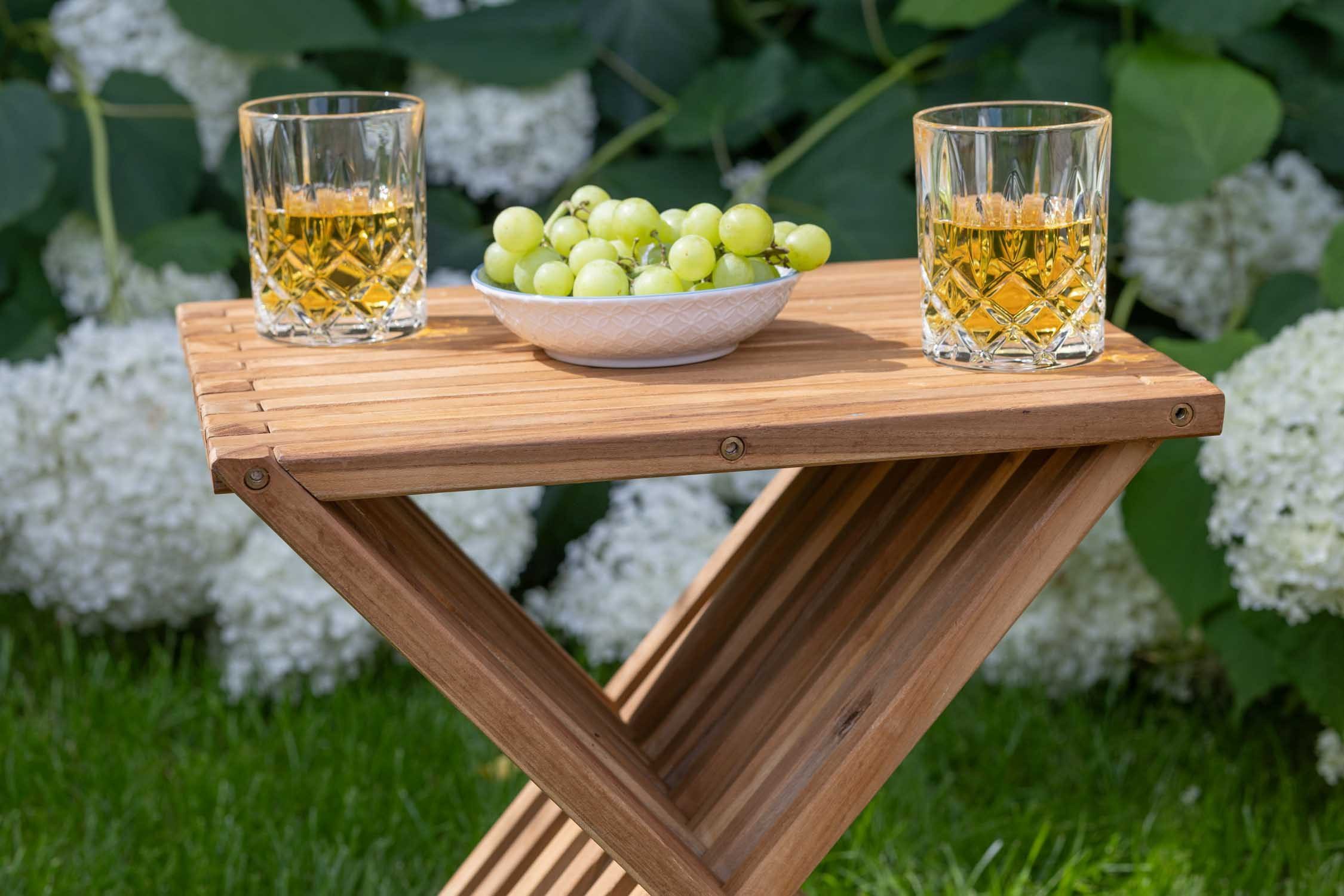 Starhome Beistelltisch RavennaTeak klappbar