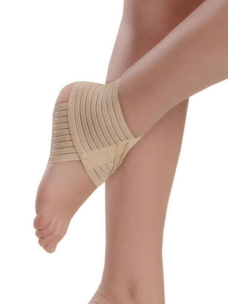 MedTex Fußbandage Sprunggelenk Bandage Fixierung Kompression 7034, Kompression