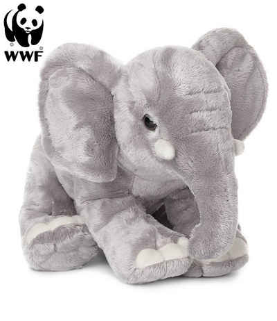WWF Kuscheltier Plüschtier Elefant (Rüssel runter, 18cm)