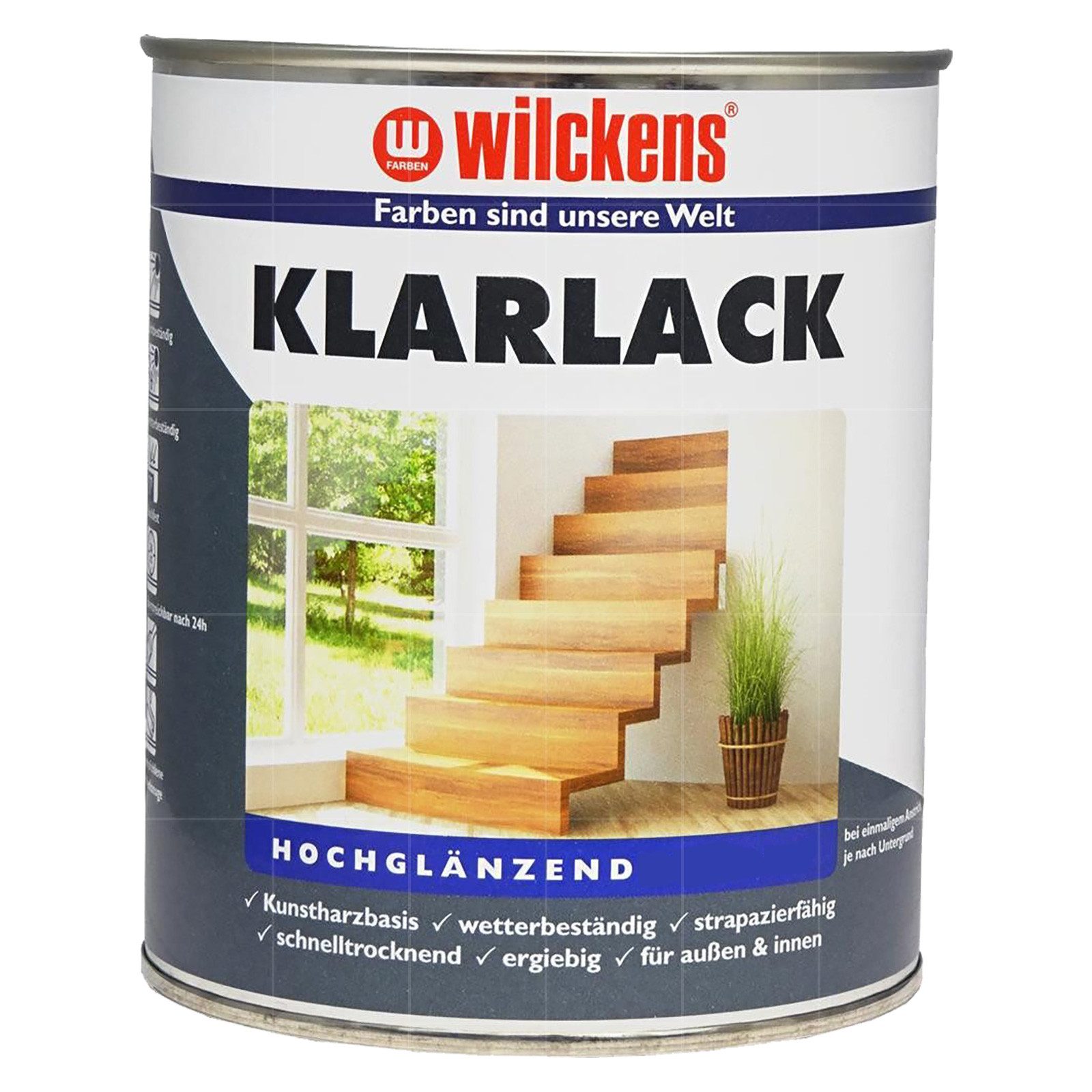 Wilckens Farben Klarlack Klarlack hochglänzend - 0.375 Liter