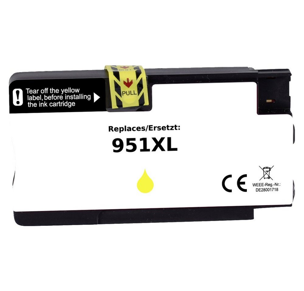 Thumbnail - Renkforce Renkforce Druckerpatrone ersetzt HP 951XL, CN048AE Kompatibel Gelb R Tintenpatrone