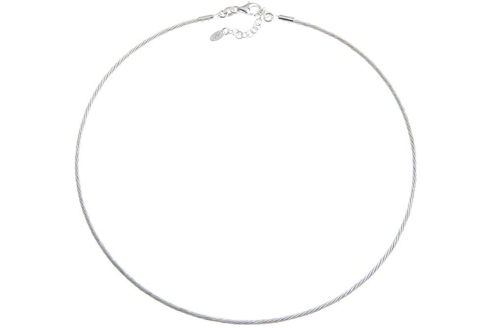 Silberkettenstore Halsreif Fashion-Omegahalsreifen 1,7mm - 925 Silber