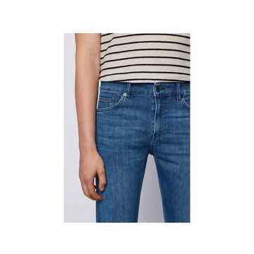 HUGO Straight-Jeans blau regular (1-tlg)