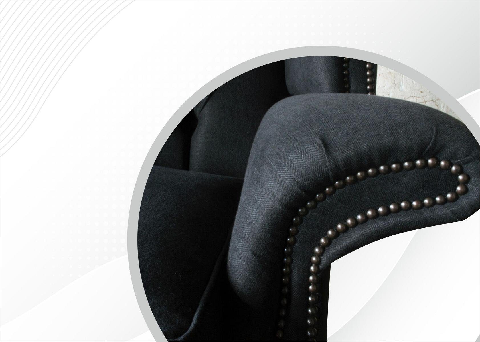 1 Chesterfield JVmoebel Sitzer Ohrensessel, Sessel Design