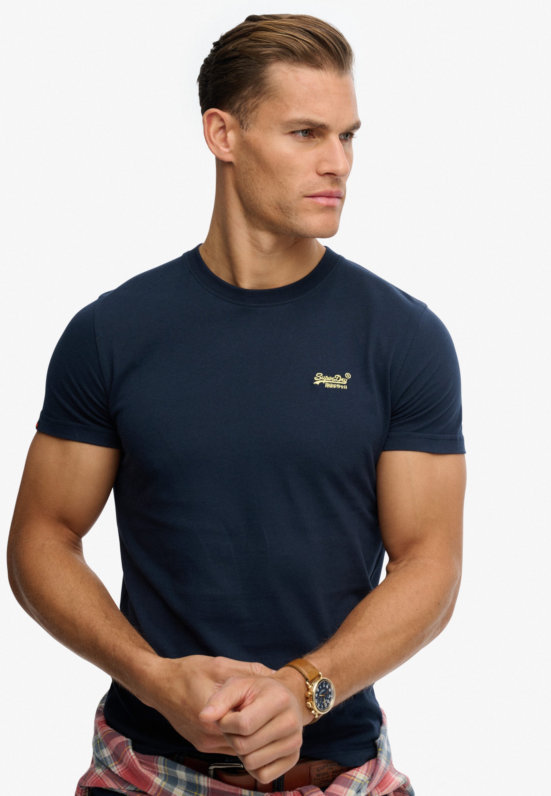 Superdry Rundhalsshirt ESSENTIAL LOGO EMB TEE günstig online kaufen