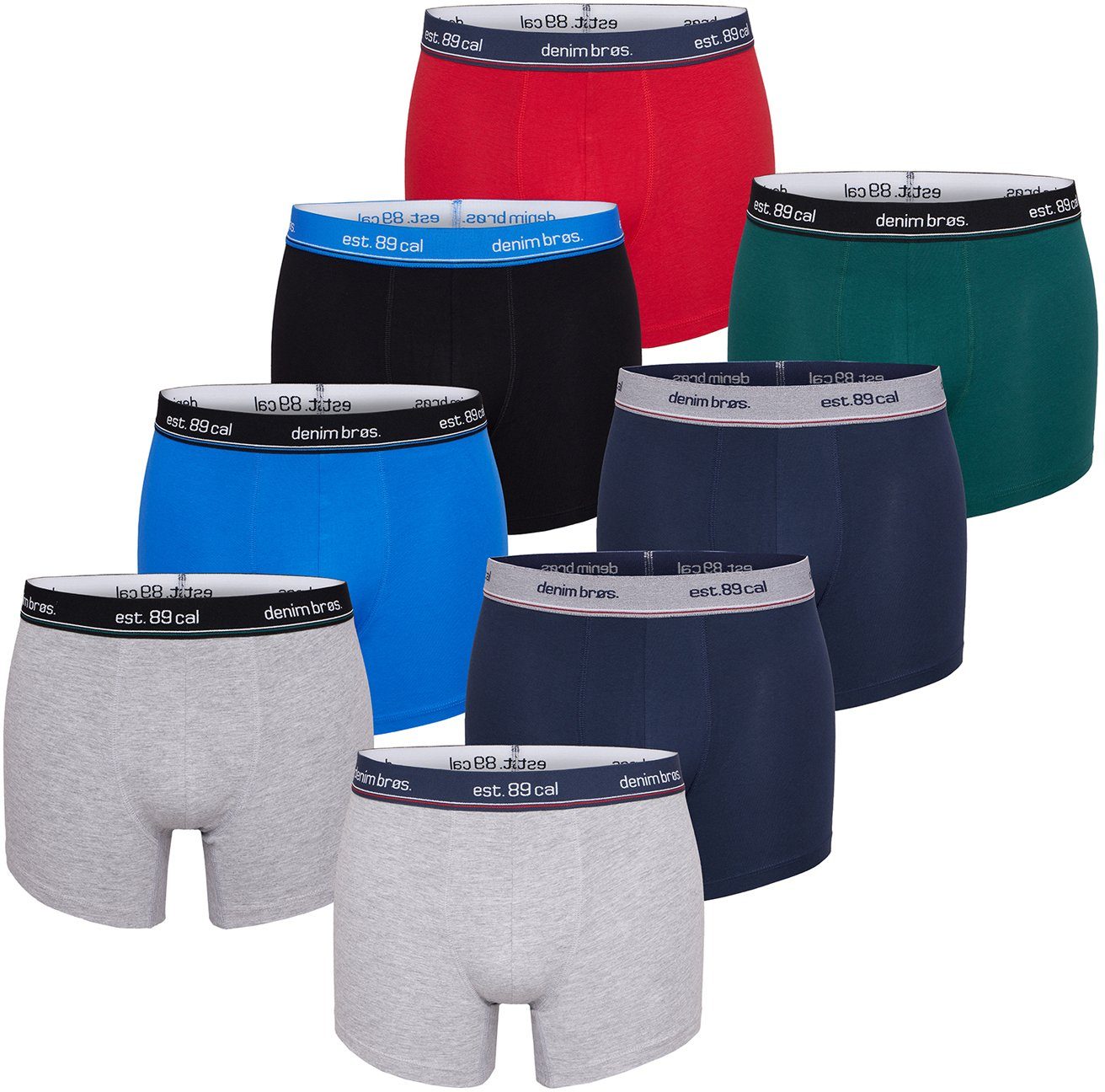 MG-1 Retro Boxer Retro-Boxer multi-color Mix retroshorts Colors boxershorts (8-St)