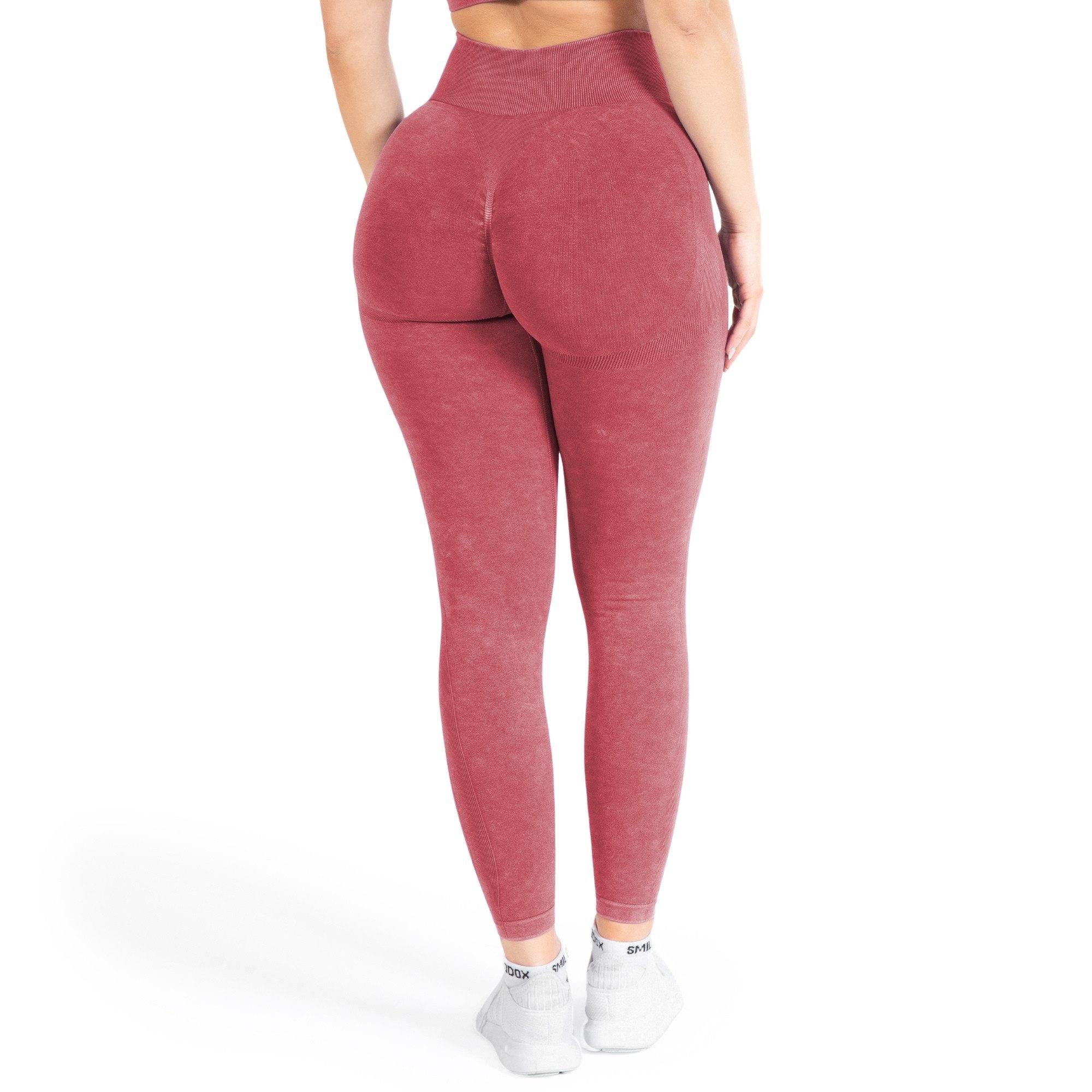 Smilodox Leggings Batik Acid Scrunch, Shaped Fit Seamless Sporthose Yogahose Squatproof Seamless Scrunch Design High Waist Blickdicht