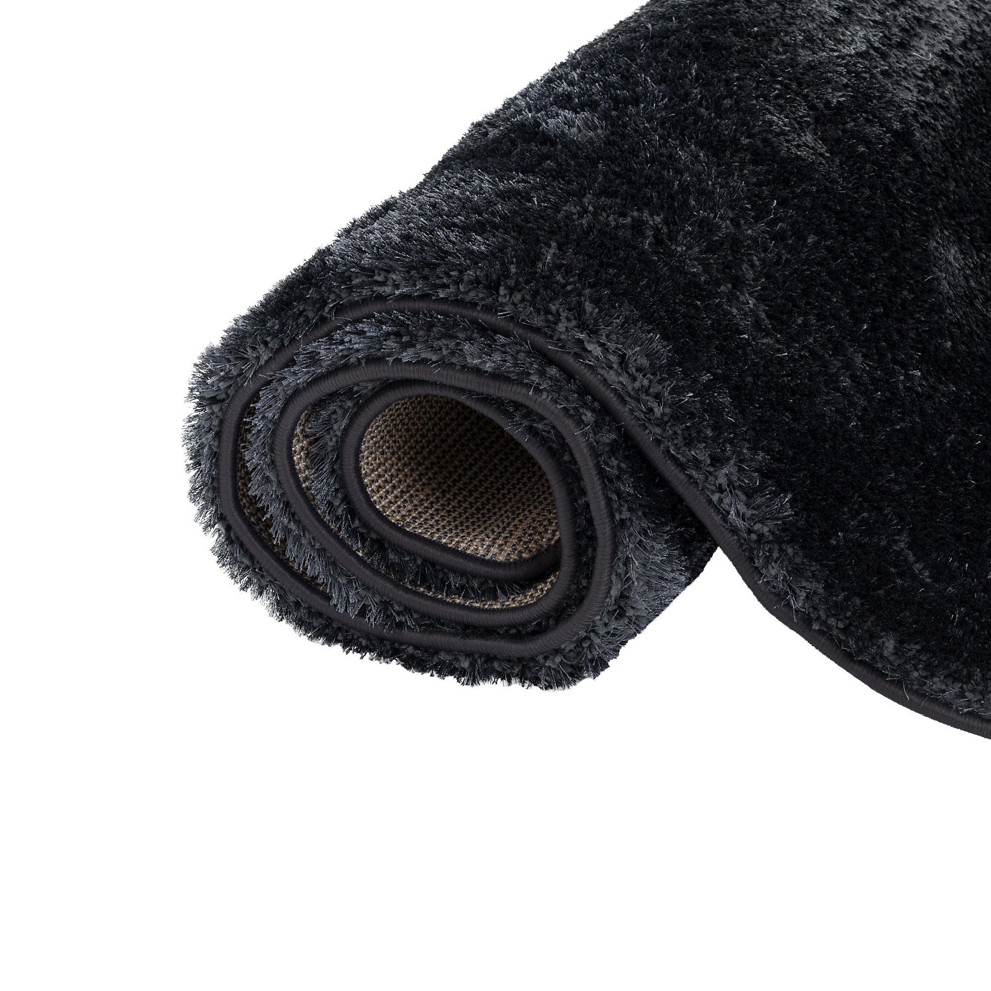 Snapstyle Hochflor-Teppich Hochflor Shaggy Teppich Feeling Mix Läufer, Rechteckig, Höhe: 48 mm – Bild 4 von 5