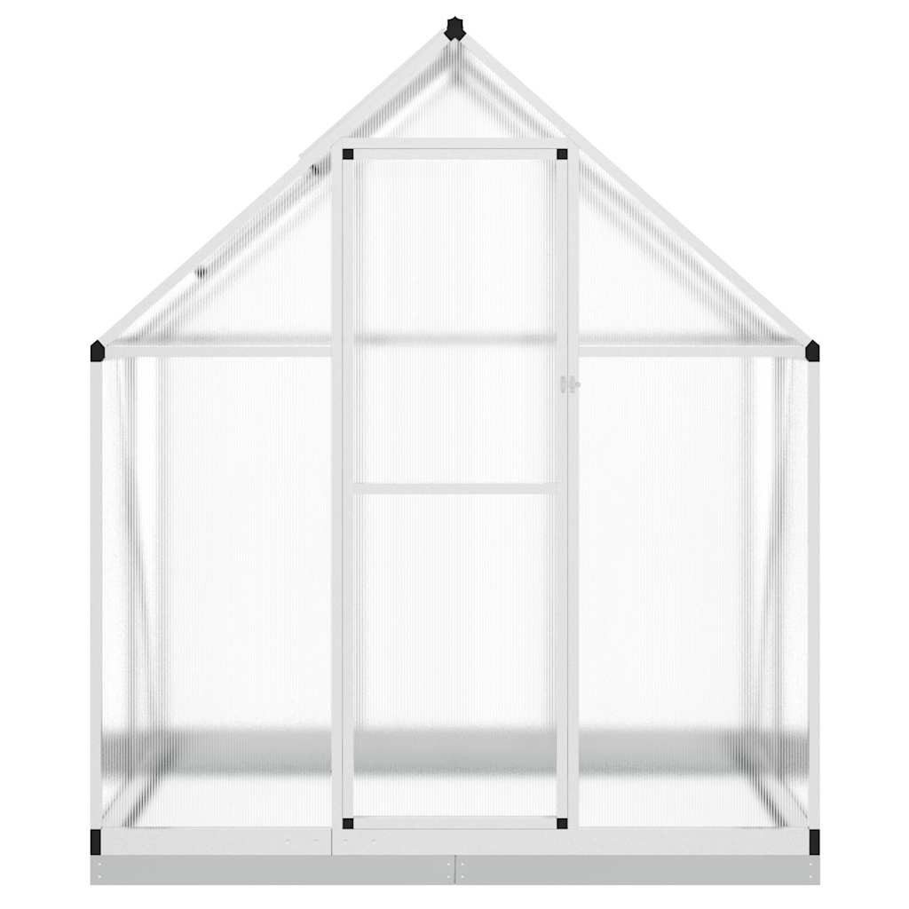 vidaXL Gewächshaus, Gewächshaus mit Fu...