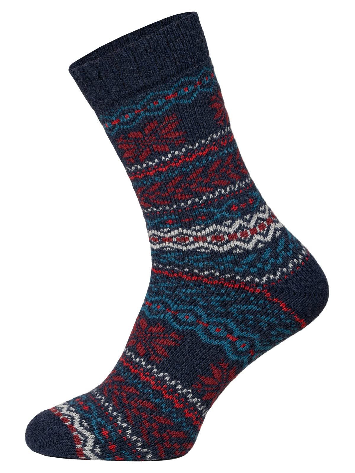 Socken 45% Wollsocken Hyggeliges Norweger Design