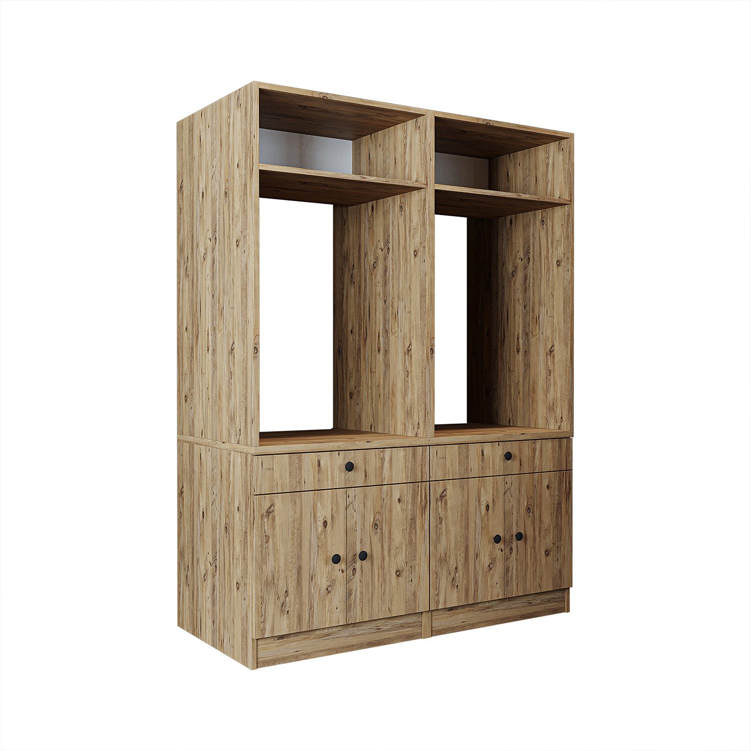 Roomart Waschmaschinenumbauschrank (Waschmaschinenschrank Trocknerschrank W günstig online kaufen