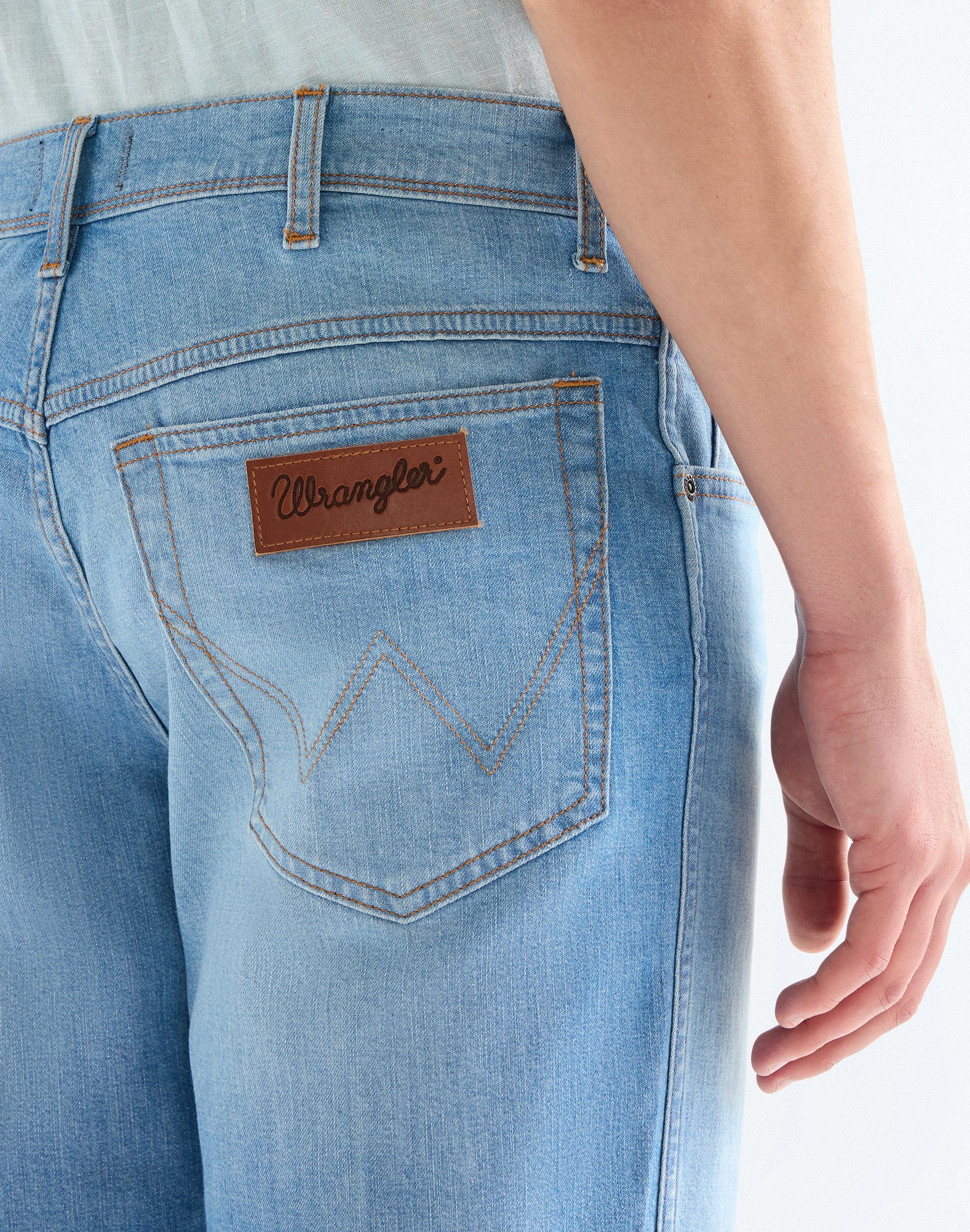 Wrangler 5-Pocket-Jeans WRANGLER TEXAS SHORTS light wash 112378706 - LIGHTWEIGHT