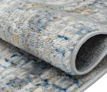 Teppich MY-RUG Hanne 2, Kurzflor-Teppich 150x80cm, Wohnando, rechteckig, Höhe: 10 mm, weich, gemütlich, mit schönem Muster, flachgewebt